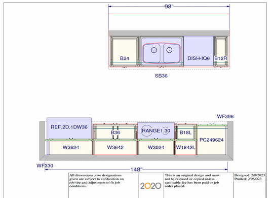 What do we need to begin your cabinet design?