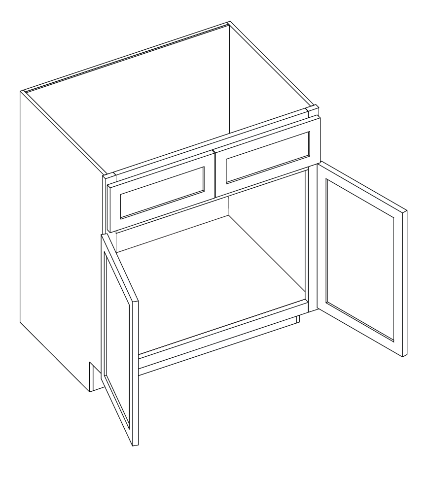 Vanity Sink Base Shaker Supply INC