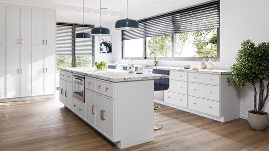 1/4 Chip - Oslo White