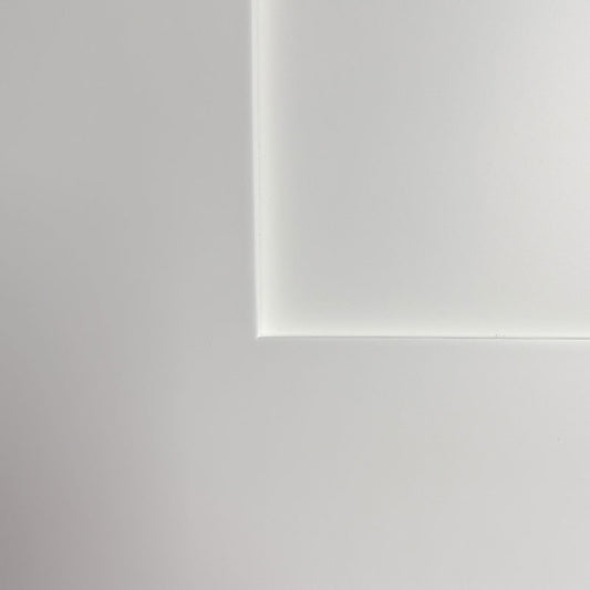 1/4 Chip - Shaker Designer White